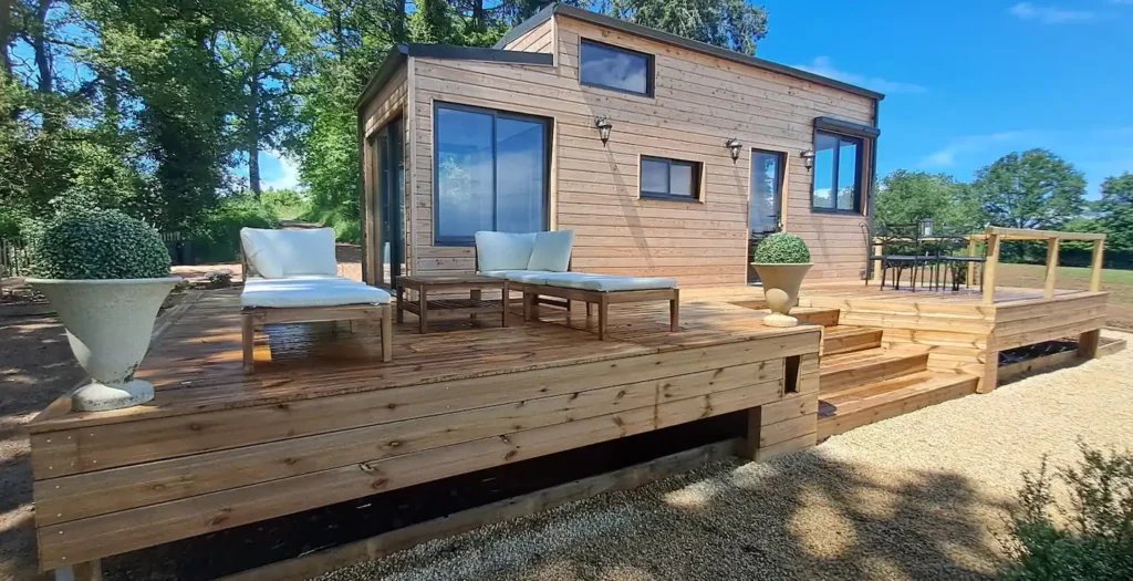 Le P'Tiny d'Aliénor - Tiny House d'exception avec Jacuzzi